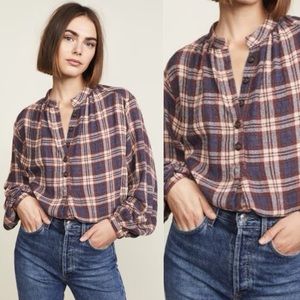 Free People Northern Bound Pullover Blouse